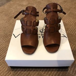 Via Spiga Leather Sandals